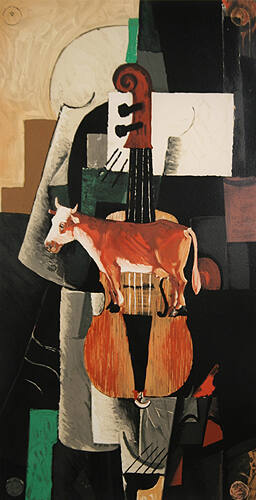 Cow and Violin
