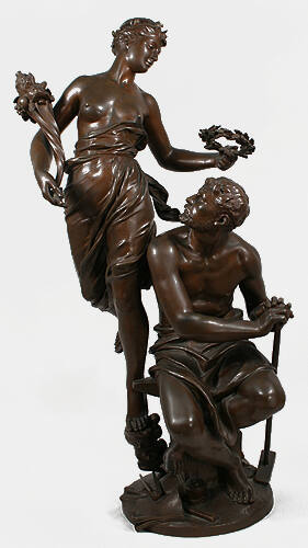 Vulcan Being Crowned by Bona Dea