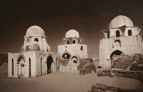 Silent White Sentinels (Fatamid Tombs, Aswan, Nubia)