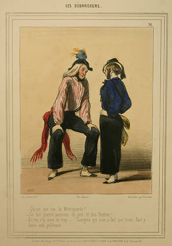 Qu'est que Vas, la Mômignarde? J'ai fait quatre passions ce soir, et des ficelées! Et fen via deux de trop … Georgina qui n'en a fait que trois : faut-y faire une politesse., Plate 56