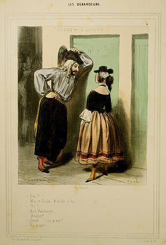 Qui? Moi et Zélie, Achille et toi. Oit? Aux Vendanges. Quand? Jeudi ça y est? Ça y est!, Plate 4