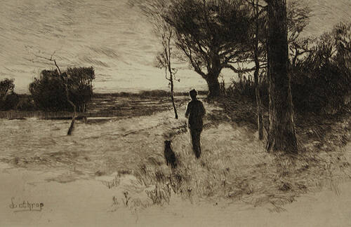 Boy and Dog