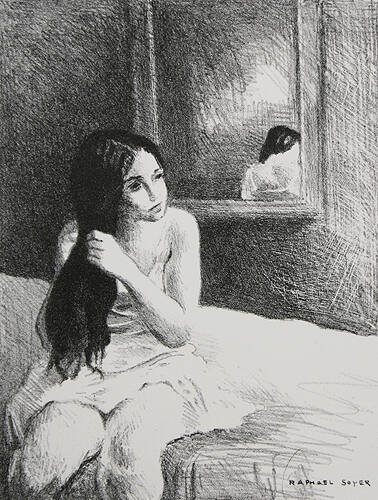 Girl on Bed
