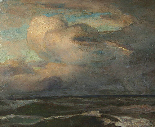 Study for Ship in a Squall