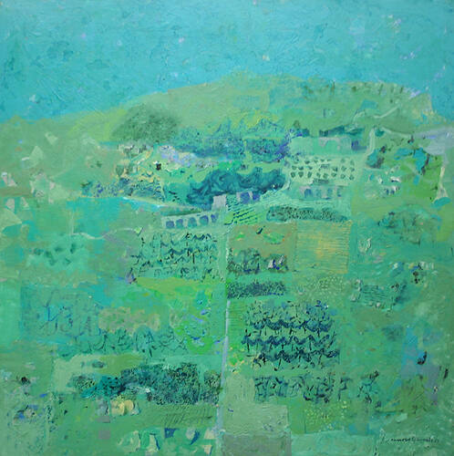 Landscape, Orange Grove