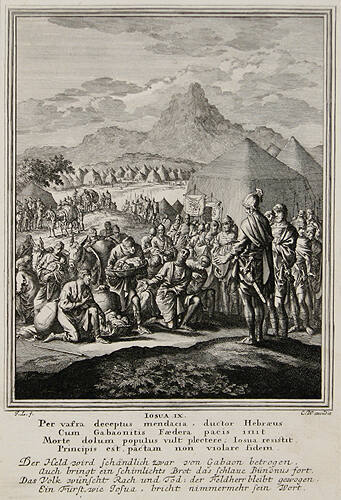 The People of Gibeon Plead Poverty Before Joshua (Joshua 9)