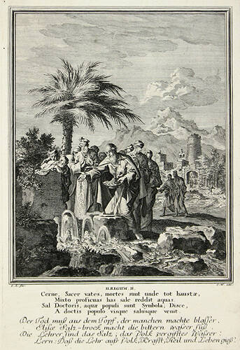 The Prophet Elisha's Second Miracle to Purify the Spring (2 Kings 2)