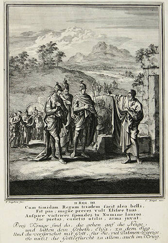 Elisha Promises Victory over the Moabites to the Three Kings (2 Kings 3)