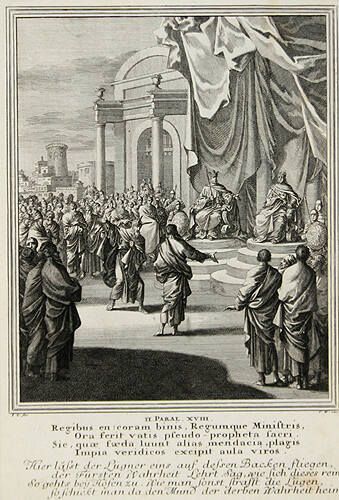 False Prophets Before Ahab and Jehoshaphat (2 Chronicles 18)