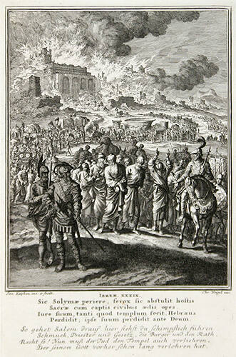 The Chaldeans Destroy Judah and Release Jeremiah (Jeremiah 39)