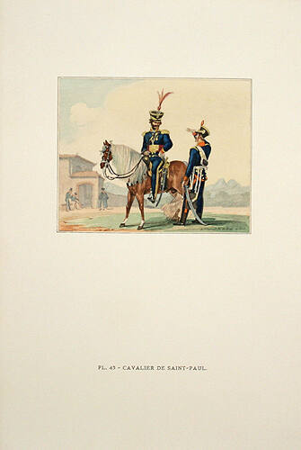 Cavalier de Saint-Paul, Plate 43