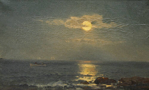 Moonlight over the Sea