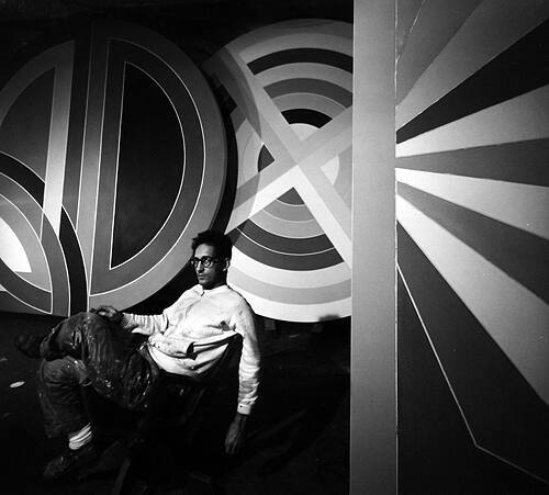 Frank Stella, New York City, 1967