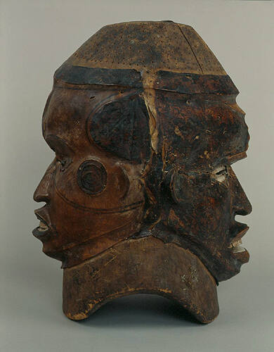 Double-faced Helmet Mask