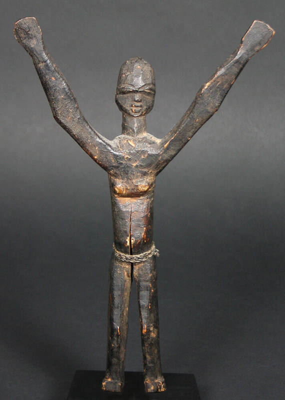 Figure with Raised Arms (Bateba)