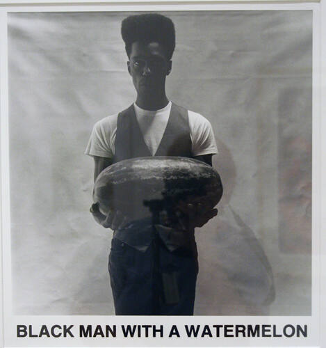 Black Man with Watermelon