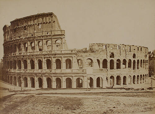 Anfiteatro Flavio detto Colosseo (Flavian Amphitheater known as the Colosseum)
