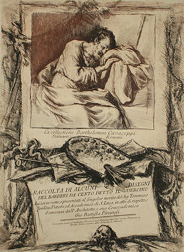 Raccolta di alcuni disegni del barberi da cento detto il guercino