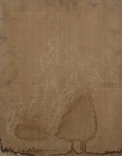 Lady Seated with Two Other Figures
