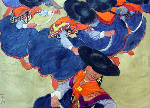 Dancers, Cuzco