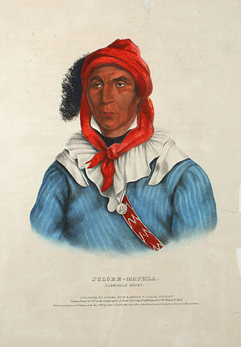 Julcee-Mathla, A Seminole Chief