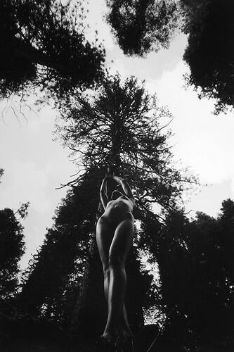 Nude in Yosemite National Park, California