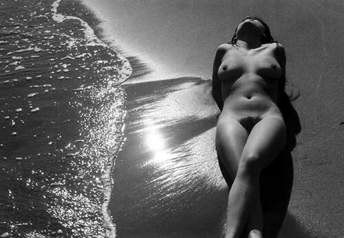 Nude on the Beach, The Camargue, France