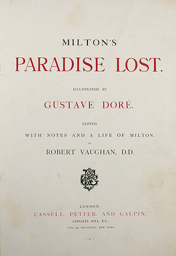 Milton's Paradise Lost