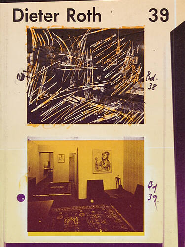 Dieter Roth Collected Works Volume 39: Smaller Works (Part 1)