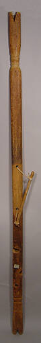 Cloth Beam for Man's Double-heddle Narrow Strip Loom