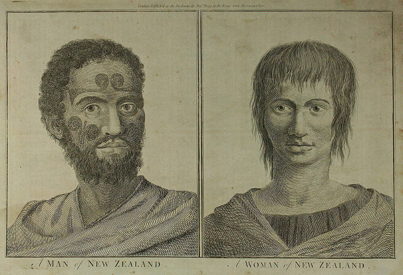 A Man of New Zealand and A Woman of New Zealand